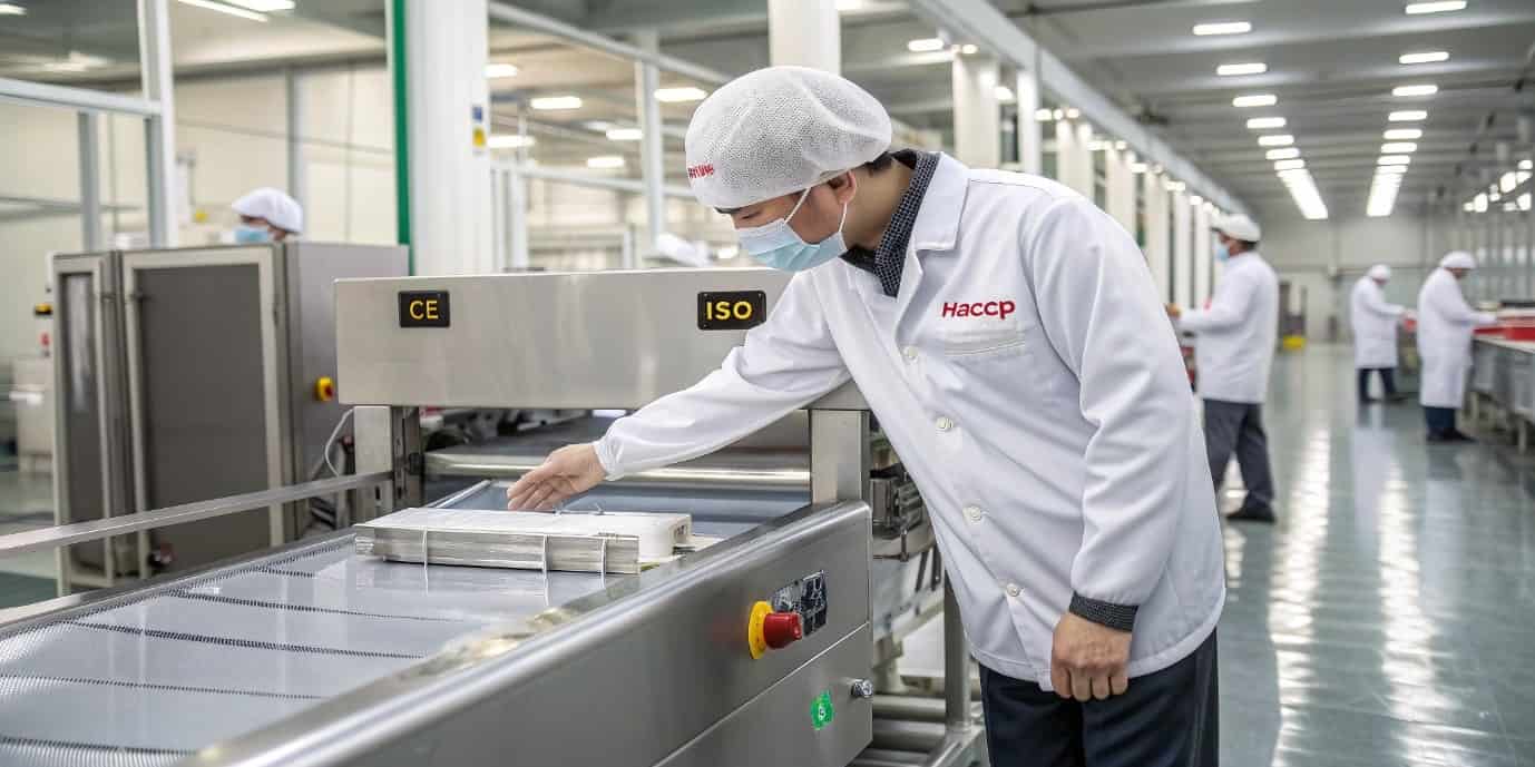 واردات دستگاه بسته‌بندی مواد غذایی از چین