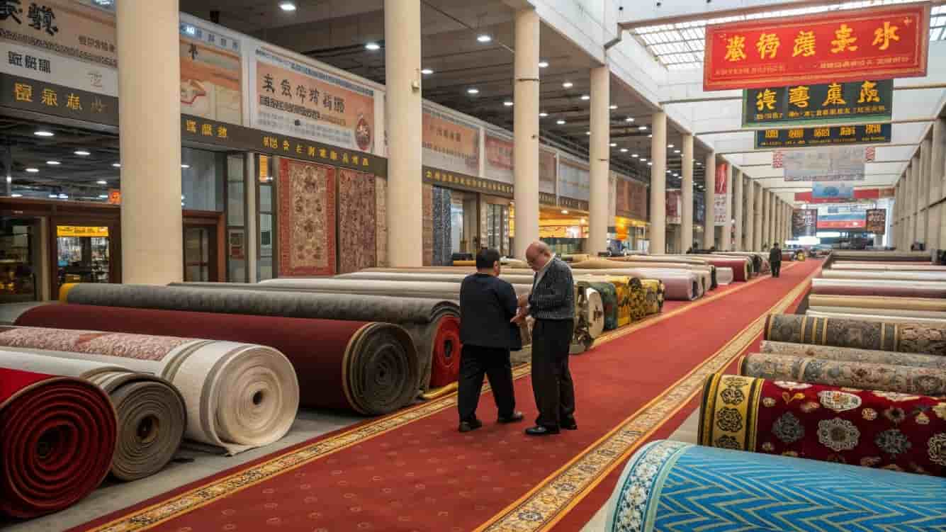 واردات فرش و موکت ماشینی از چین