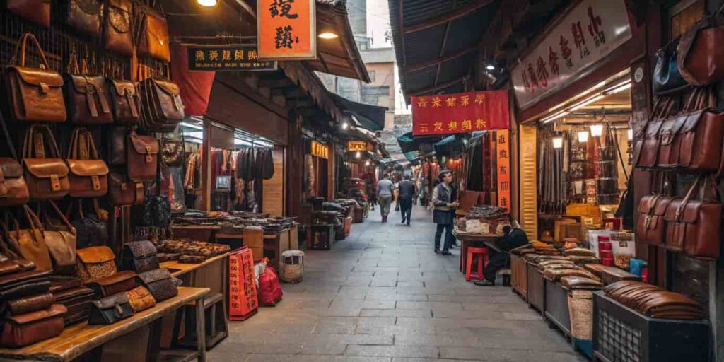 واردات کیف و اکسسوری چرمی از چین