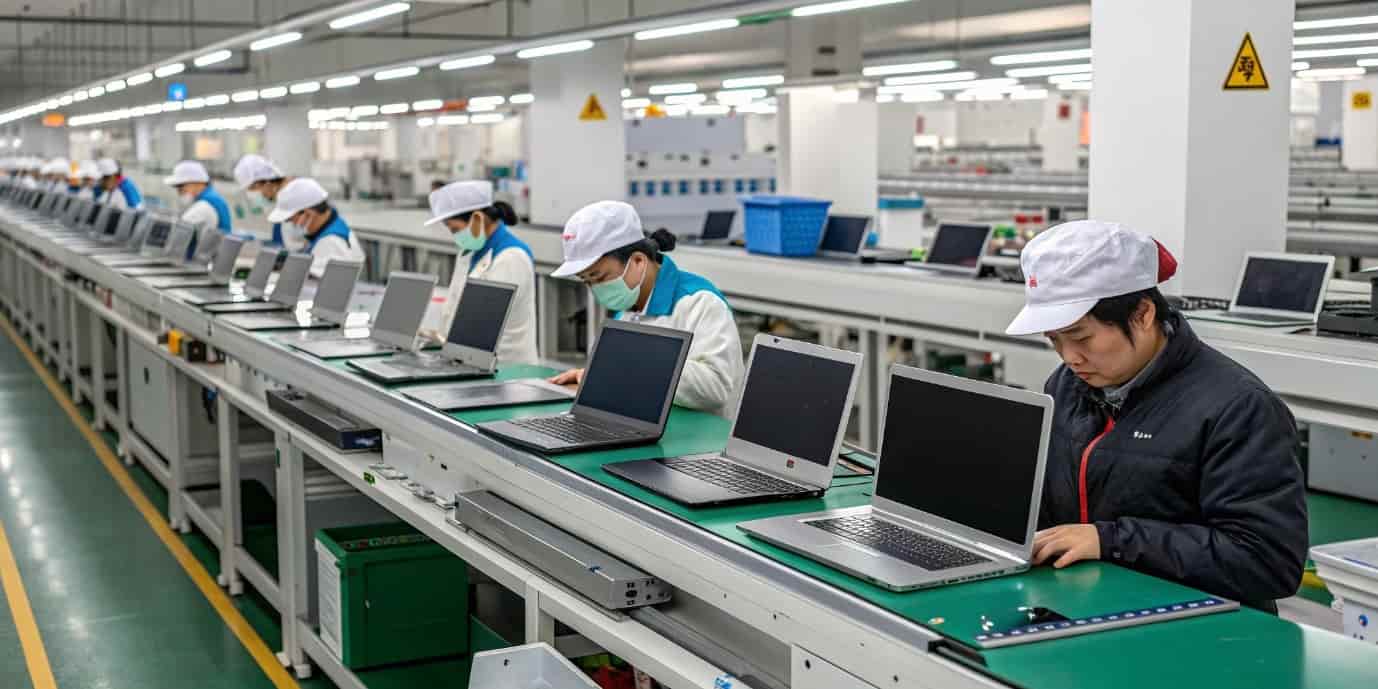 واردات لپتاپ و تبلت از چین