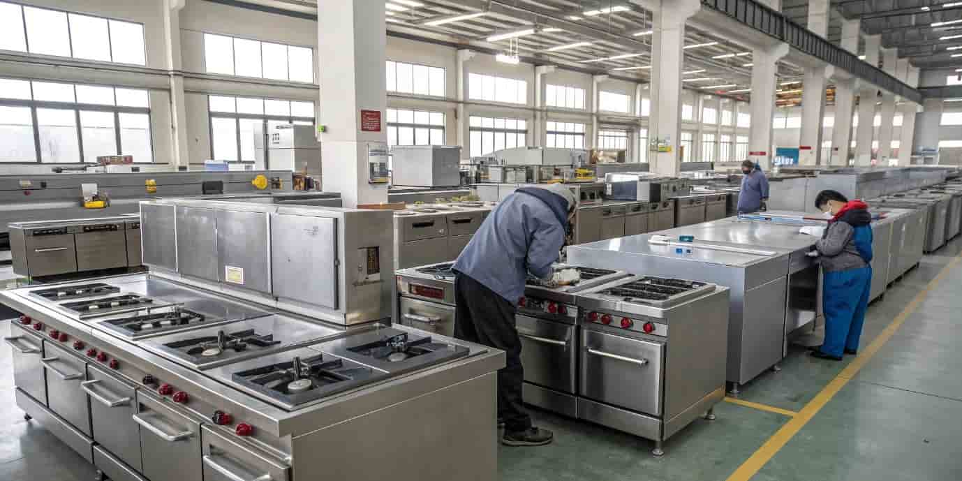انتخاب تأمین‌کننده و انواع لوازم آشپزخانه صنعتی پرفروش از چین
