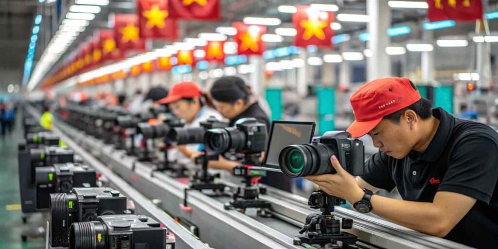 واردات دوربین عکاسی و فیلمبرداری از چین