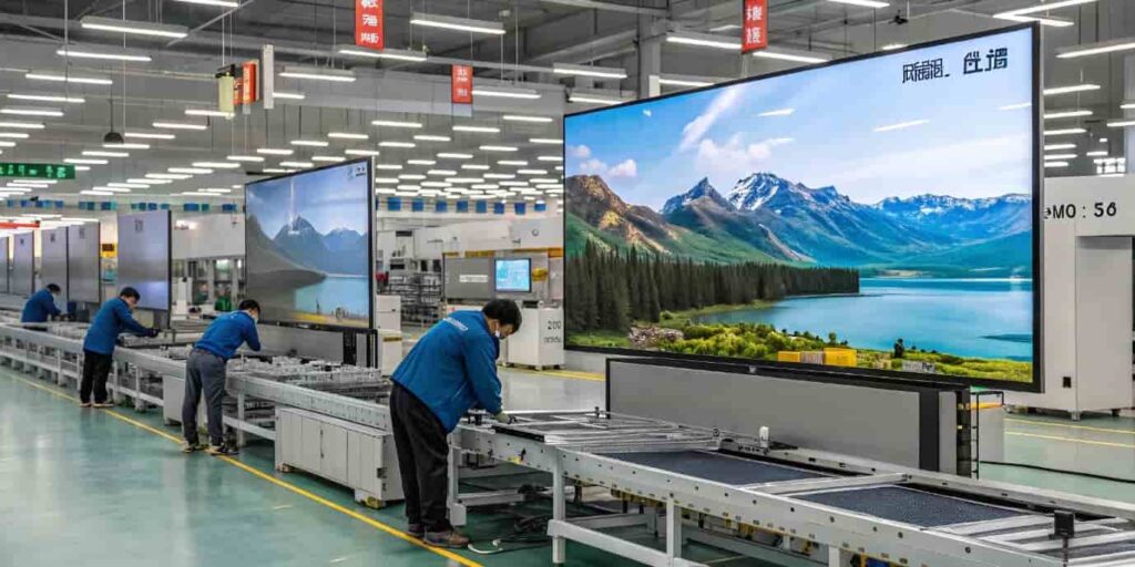 واردات تلویزیون و سیستم‌های خانگی از چین