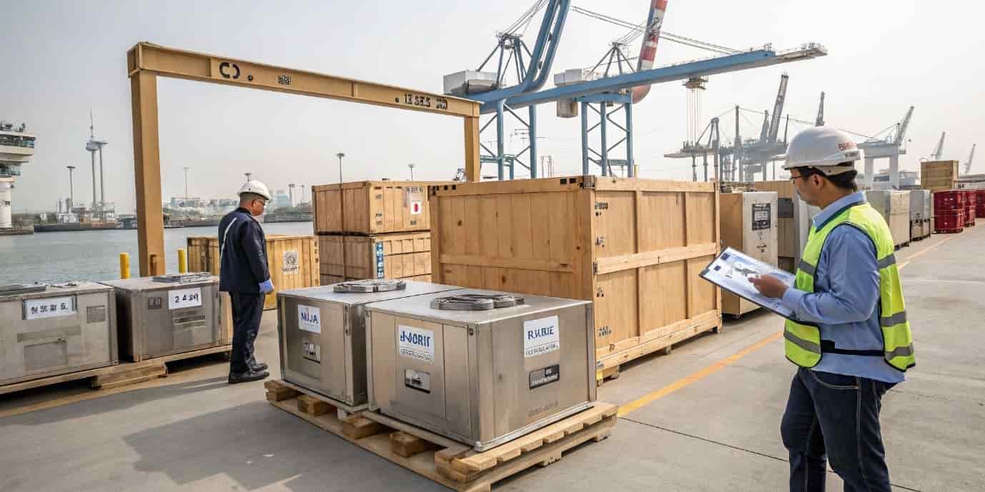 قوانین واردات، مراحل حمل‌ونقل و ترخیص لوازم آشپزخانه صنعتی