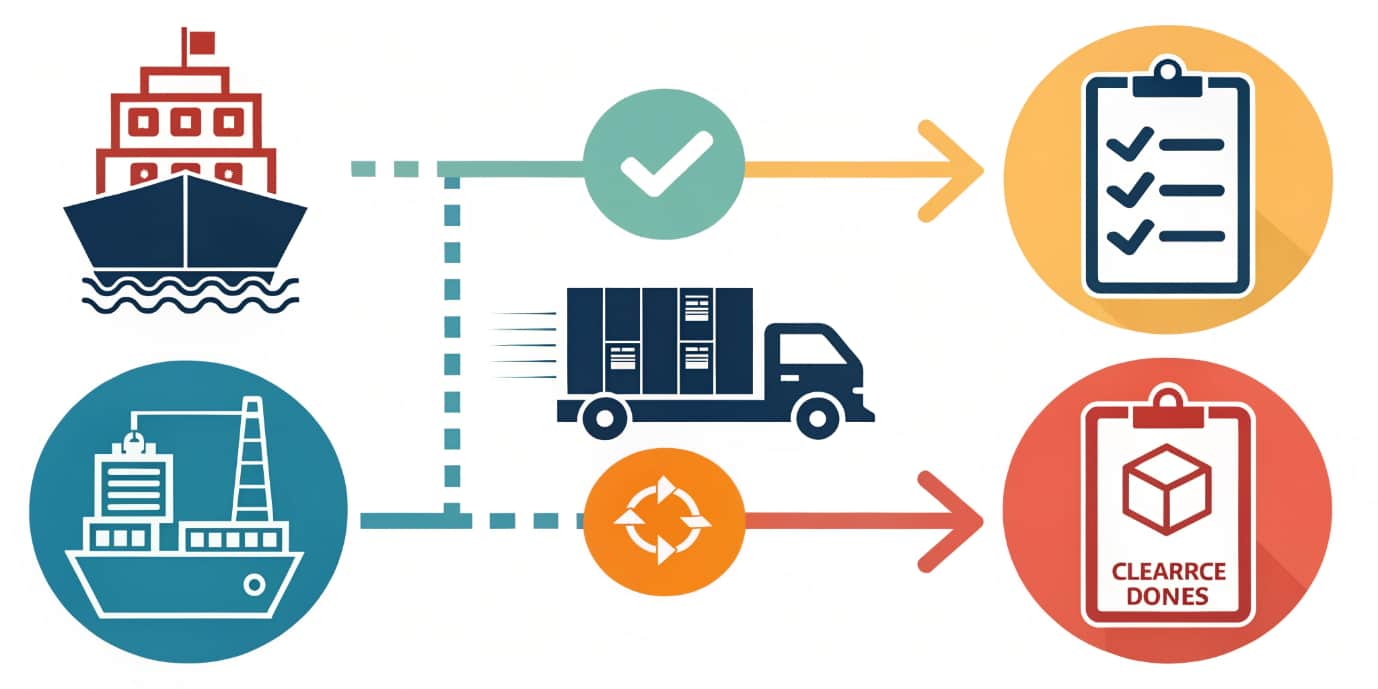 مراحل واردات، حمل و ترخیص قانونی لوازم یدکی موتور سیکلت