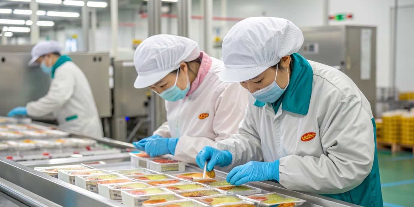 بسته بندی مواد غذایی در چین