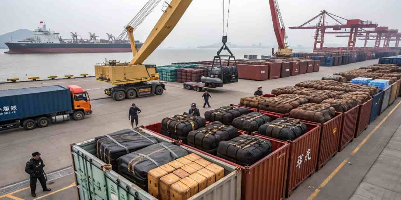 مراحل قانونی، حمل و ترخیص واردات کیف و اکسسوری چرمی از چین