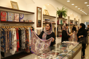واردات شال و روسری از چین